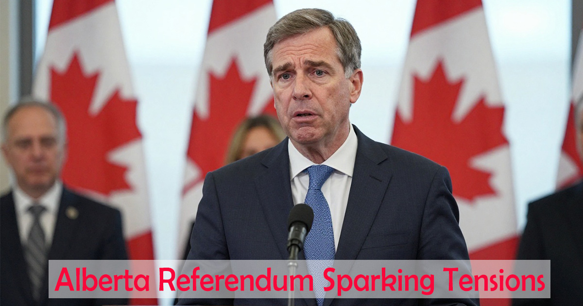 News : Alberta Referendum Sparking Tensions