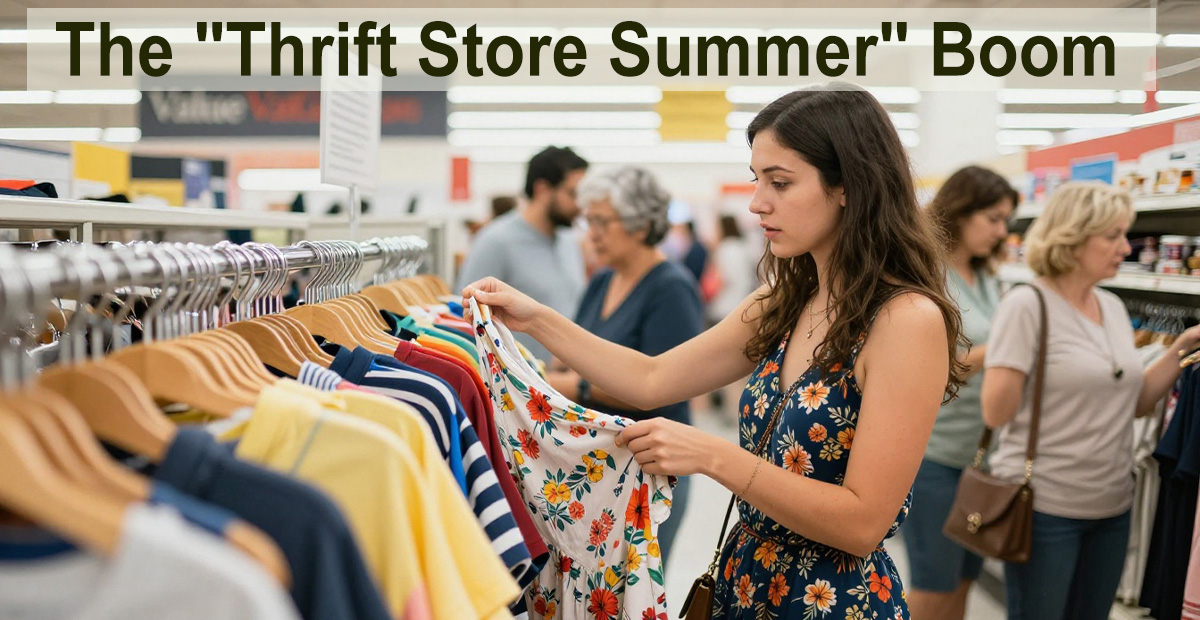 Lifestyle : The “Thrift Store Summer” Boom