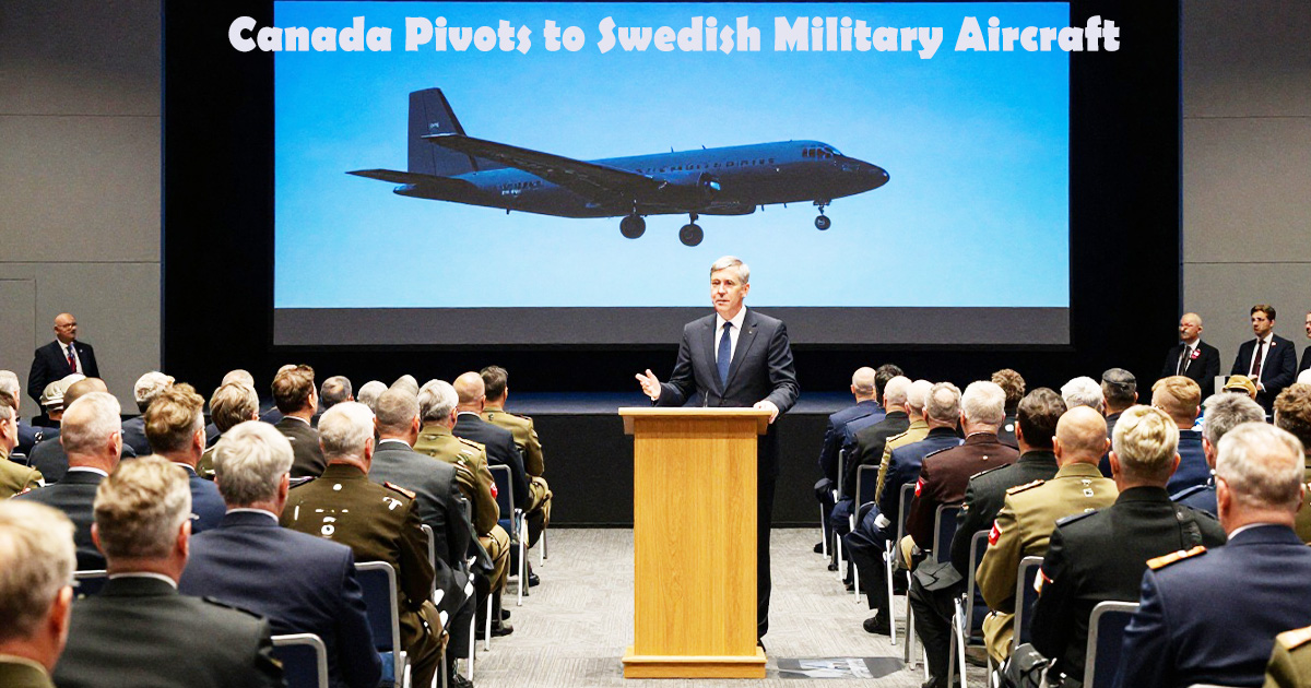 Defence: Canada Pivots to Swedish Military Aircraft