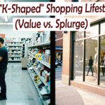 The "K-Shaped" Shopping Lifestyle (Value vs. Splurge)