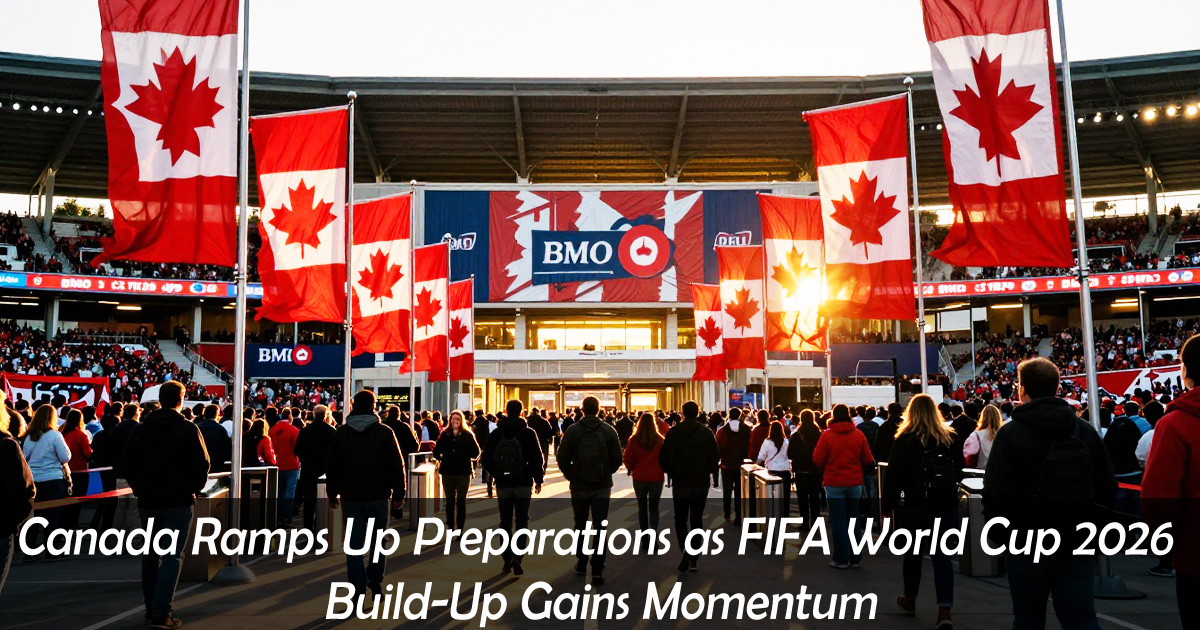 Sports : Canada Ramps Up Preparations as FIFA World Cup 2026