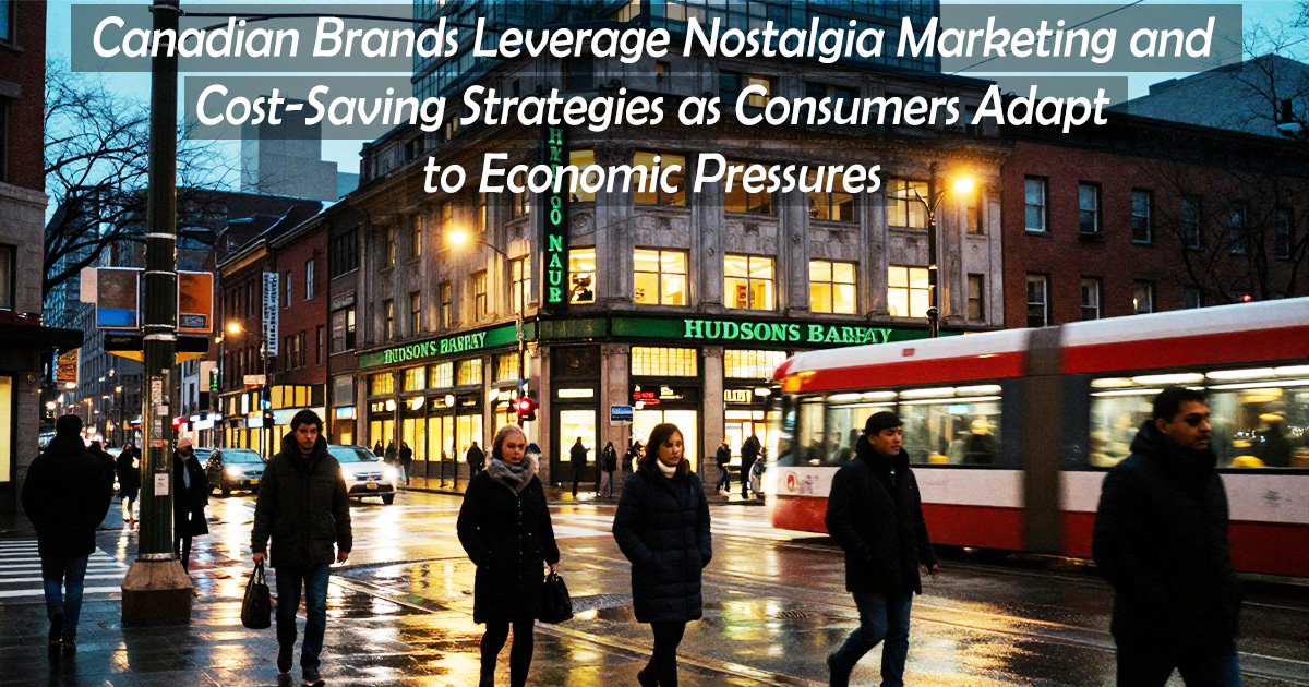 Canadian Brands Leverage Nostalgia Marketing and Cost-Saving Strategies as Consumers Adapt to Economic Pressures