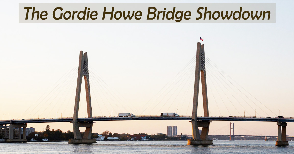 The Gordie Howe Bridge Showdown