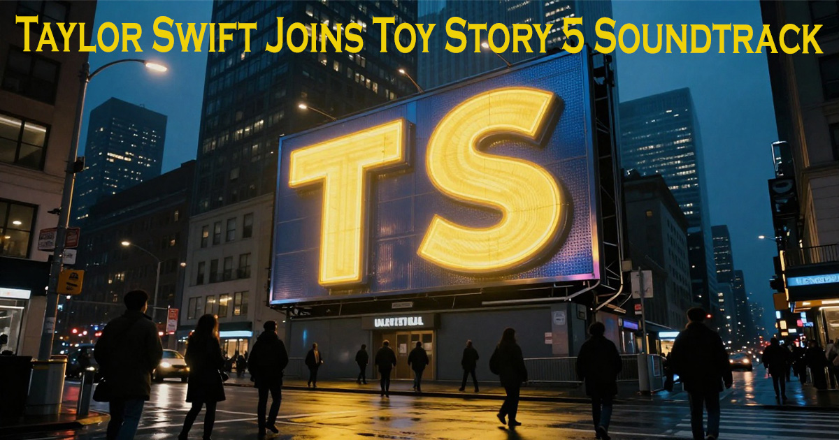 Taylor Swift Joins Toy Story 5 Soundtrack