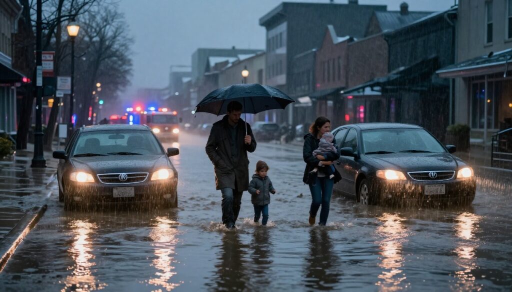 Just after 3:30 p.m. on Tuesday, phones across southern Manitoba began to blare. The first warning was for farmland east of Morris, where spotters had