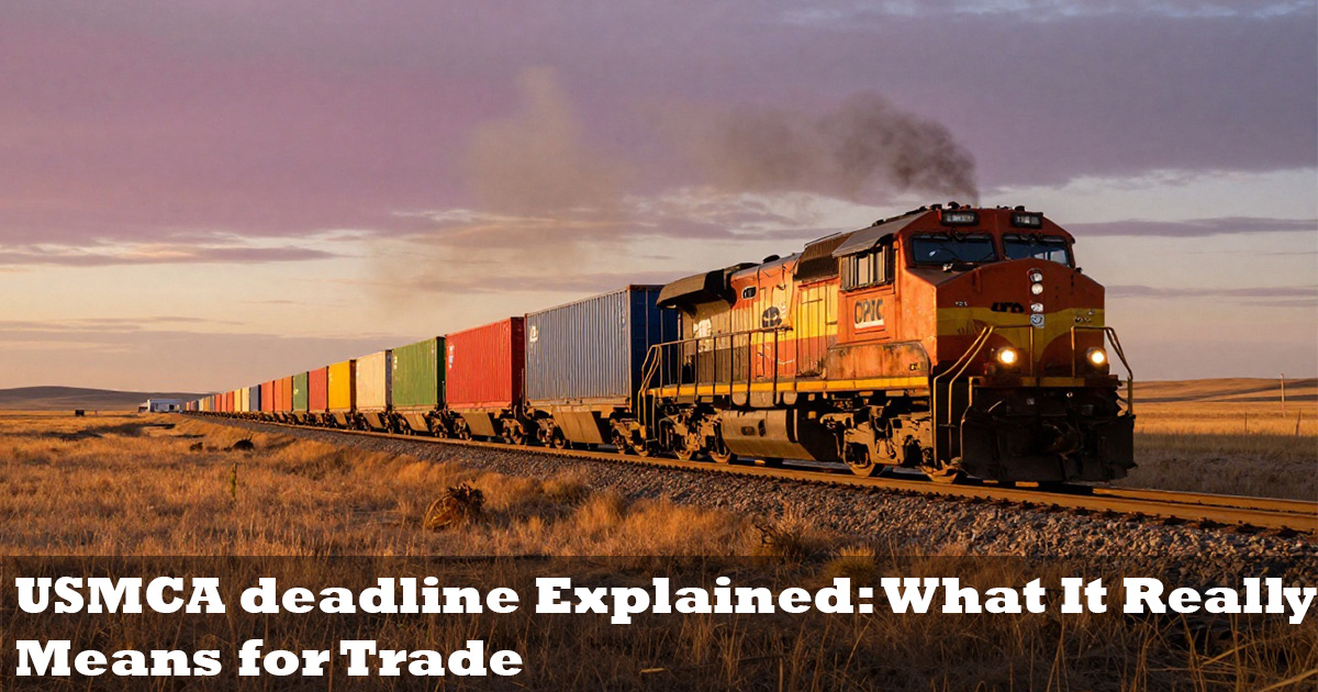 USMCA deadline