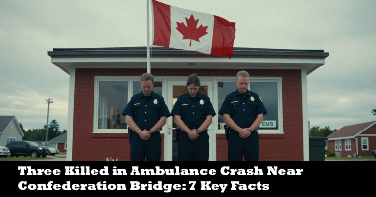 Three Killed in Ambulance Crash Near Confederation Bridge