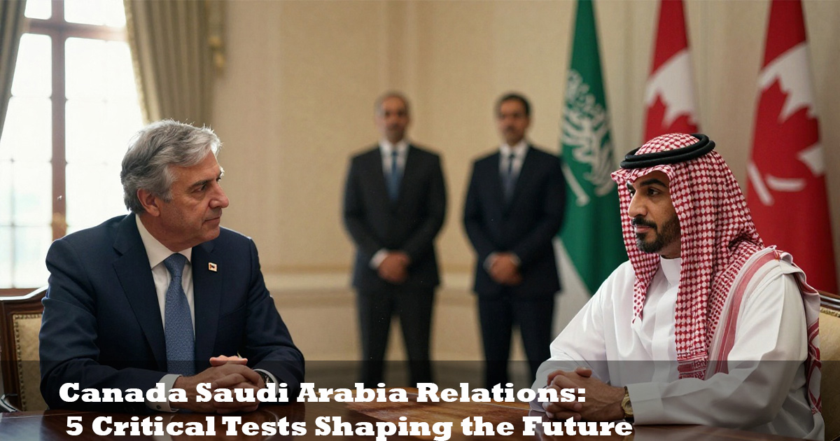 Canada Saudi Arabia Relations