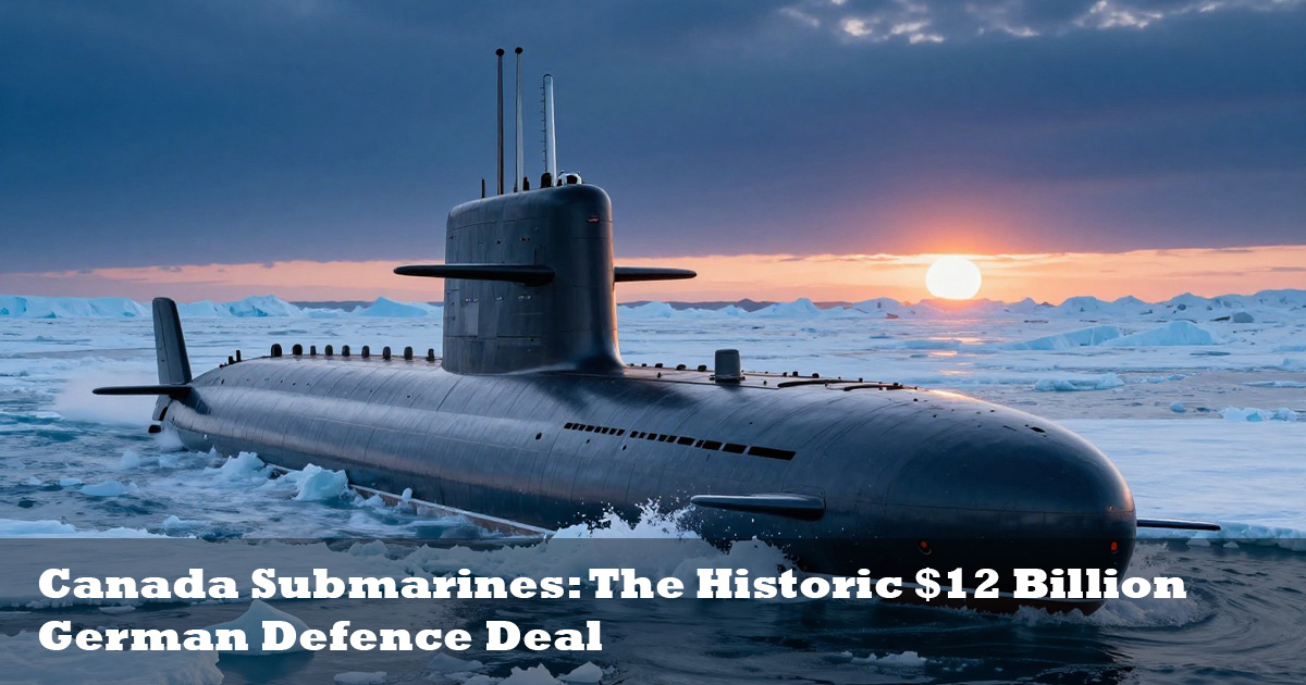 Canada Submarines: 12 Powerful German Subs Boost Defence